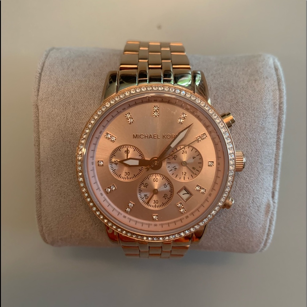 MICHAEL KORS WATCH! Rose Gold